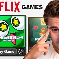 Netflix released video games but for some reason they're good