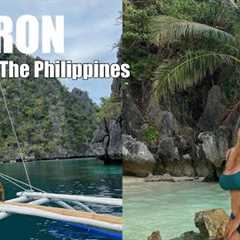 Island hopping and boat tours in CORON! The Philippines part 1🇵🇭