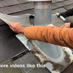 Leaking Roof Vent Repair shingle Roof