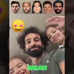 Football Players Fun Moments in Kids Messi Neymar Georgina Lewandowski Salah #football #sports