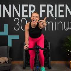 Friendliest Beginner Rhythm Indoor Cycling Class | 30 minute