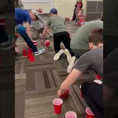 Up or Down Party Game with Solo Cups! #youthministry #minutetowinit #crowdgames #partygames