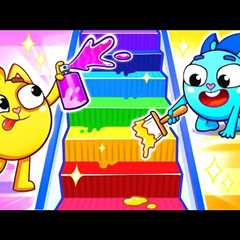 Magic Baby Stairs And More Funny Kids Songs 😻🐨🐰🦁 And Nursery Rhymes by Baby Zoo