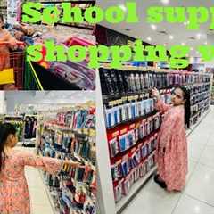 Back to School Shopping Vlog: School Supplies Edition #vlog #dailyvlog #travel #youtubevideo