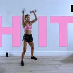 20 MIN HIIT DUMBBELL WORKOUT | Full Body with Caroline Girvan