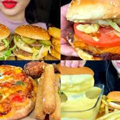 ASMR EATING DELICIOUS CHEESY FAST FOOD 🔥😋 BEST FOOD EATING VIDEO - 25