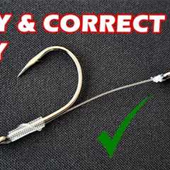 TWIN HOOK SNELL RIG | easy and right way | live and dead baits