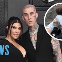 Kourtney Kardashian Barker Shares New Photos of Baby Rocky Showing Off His Head of Hair | E! News