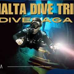 One week DIVING in MALTA 🇲🇹 DiveSAGA trip 2024