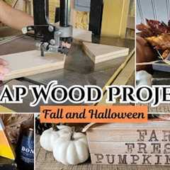 Scrap Wood Projects | (Super Cute!) Halloween and Fall Scrap Wood Projects | Wood DIYs