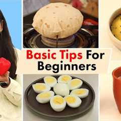 Basic COOKING TIPS & TRICKS for Beginners | CookWithNisha