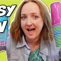 10 EASY INDOOR Games With CUPS | GAMES For ALL AGES