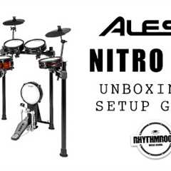 Alesis Nitro Pro Electric Drum Kit Setup Guide