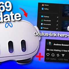 NEW! Meta Quest v69 Update - New Quest 3s Leaks + Meta's New MR Glasses Headset (And More)