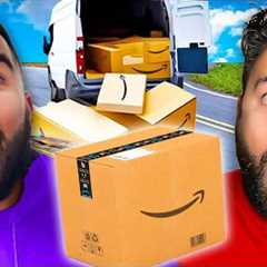 Unboxing a $50 AMAZON MYSTERY BOX & Getting WAY MORE Than We Paid!