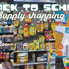 BACK TO SCHOOL SUPPLIES SHOPPING + HAUL 2024 | JUNIOR YEAR