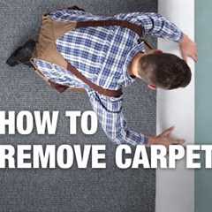 How to Remove Carpet | DIY Carpet Removal