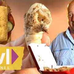 The WILDEST Foods Andrew Couldn’t Finish Eating | Bizarre Foods | Travel Channel