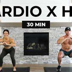 30 Min Cardio HIIT Workout - Full Body No Equipment, No Repeats