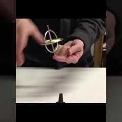 Gyroscope Tricks and Physics Stunts