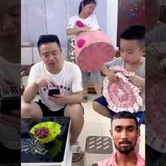 Chinese funny video #funny #comedy #family #baby #trending #twin