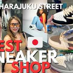 Sneaker shopping in Japan! Jordan Travis Scott, Best sneaker stores in Harajuku Street 2024