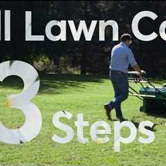 Fall Lawn Care in 3 Easy Steps  | Consumer Reports