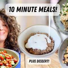 Four recipes I can't stop eating! (vegan, plant based, oil-free)