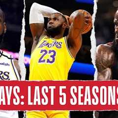 LeBron James' TOP PLAYS | Last 5 Seasons