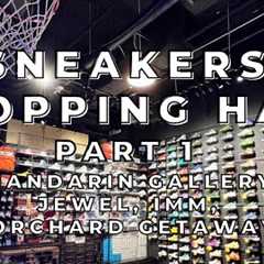 SNEAKERS SHOPPING HAUL SINGAPORE