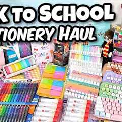 Back to School Supplies Shopping *HUGE* Stationery Haul & GIVEAWAY 2022