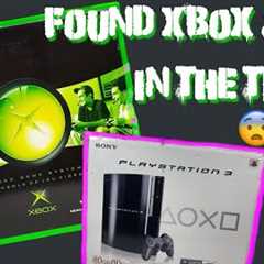 FOUND BRAND NEW ORIGINAL XBOX & PS3 IN THE TRASH?? *UNBOXING*