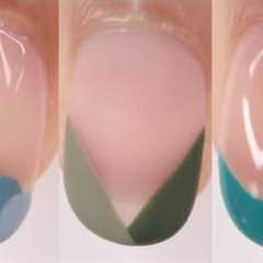 9 EASY nail art design ideas, easy fall nail art, simple nail designs