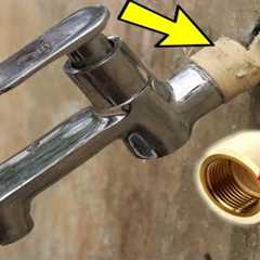 Most plumbers do not know how to repair a broken bathroom faucet.