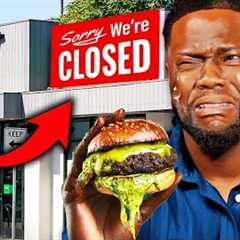 FAIL: Kevin Hart’s California Vegan Restaurant SHUTS DOWN | 'No One Wants GROSS Plant Burgers!'