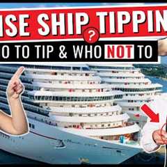 Should You Tip on a Cruise!? CRUISE TIPPING EXPLAINED