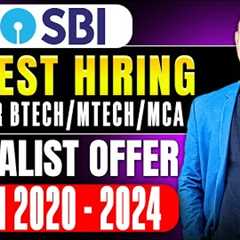 🔥SBI Biggest Hiring | Career in Finance, Tax & Accounting | Freshers & working..