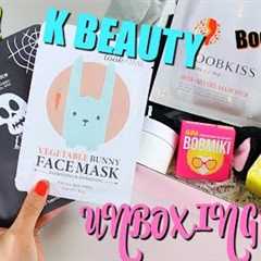 BIG Korean Beauty Unboxing! | Beauteque