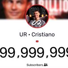 Cristiano Ronaldo  on his way to 100 subscribers on YouTube