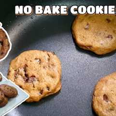 NO OVEN COOKIES | CHOCOLATE CHIP COOKIES | 2 WAYS TO COOK WITHOUT AN OVEN | EP.14