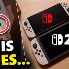 Nintendo Switch 2 GIMMICK LEAKED + First Look Design Comparisons?!