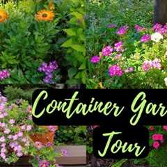 Unbelievable Container Garden Ideas for zone 4 :A Tour You Won't Forget! 🍀🍃 container gardening 🌱