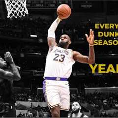 Every Lebron James Dunk - 2023-2024 season