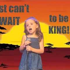 Just Can’t WAIT to be KING! 🦁 👑 #lionking #disney #singalong #karaoke #broadway #singer #karaoke