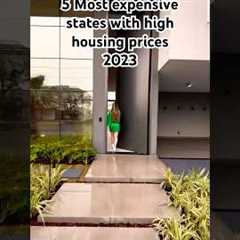 5 most expensive states with high housing prices in USA🏠 🇺🇸 #house #usa #inflation#facts #stats