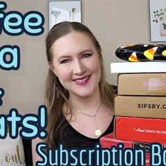 Coffee, Tea & Treat Subscription Boxes | Mega Unboxing!