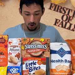 Taste Testing Fall Flavored Food!