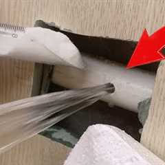 Very few people who know this secret trick! baking soda + styrofoam and pvc pipes! amazing idea