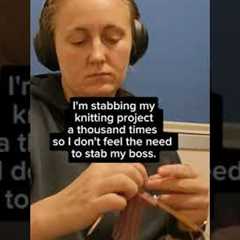 Knitting tip 🤣