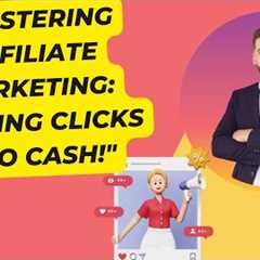 Building a Passive Income Stream with Affiliate Marketing